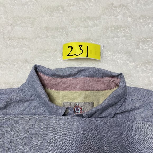 The Territory Ahead Shirt Mens Large Gray Flannel Cotton Long Sleeve Button-Down - Picture 11 of 11